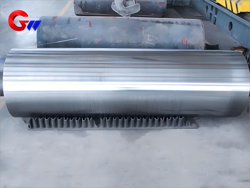 動態(tài)平衡機測試過的鋁箔軋機用鑄鋼套筒