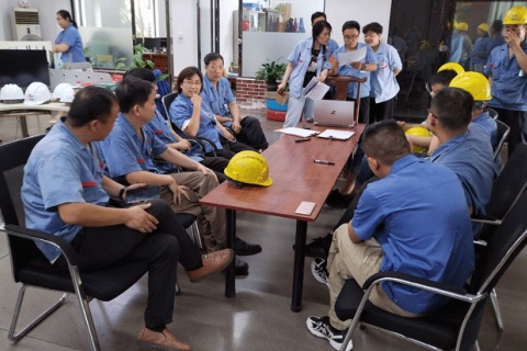 公司舉辦了一場(chǎng)生產(chǎn)知識(shí)競(jìng)賽